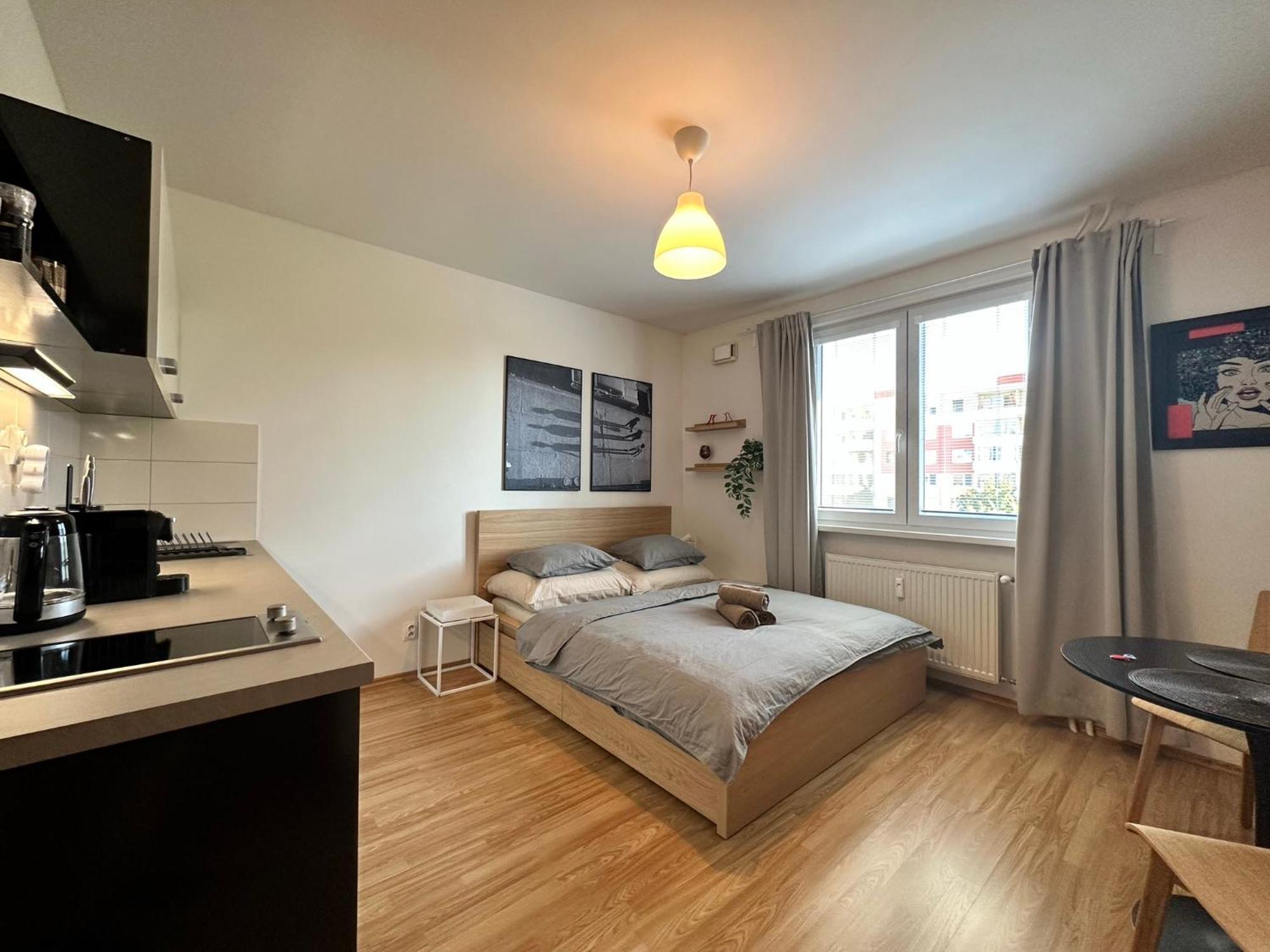 Cozy Studio Apartment In The Wider Center Bratislava Exterior foto